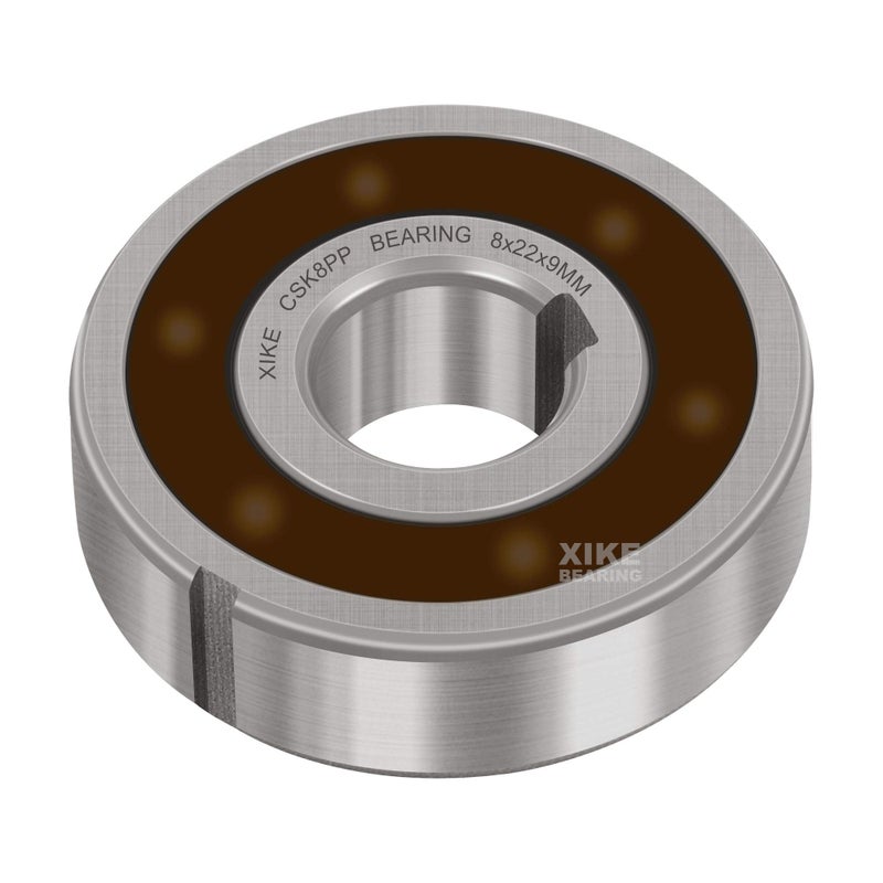 XiKe 1 Pack CSK8PP Bearings 8x22x9mm, One Way Bearing with Keyway Sprag or Clutch Freewheel Backstop. - Image 5